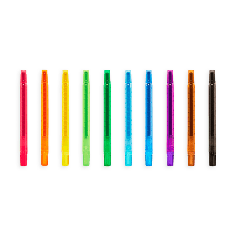Yummy Scented Glitter Gel Pens - Set of 12 - Andy Thornal Company