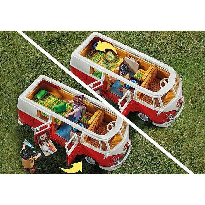 70826 Playmobil Volkswagen T1 Camping Bus - Special Edition – Pops