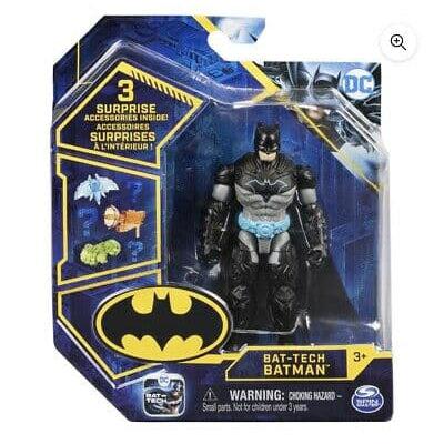 DC Comics, 4-Inch Action Figure with 3 Mystery Accessories