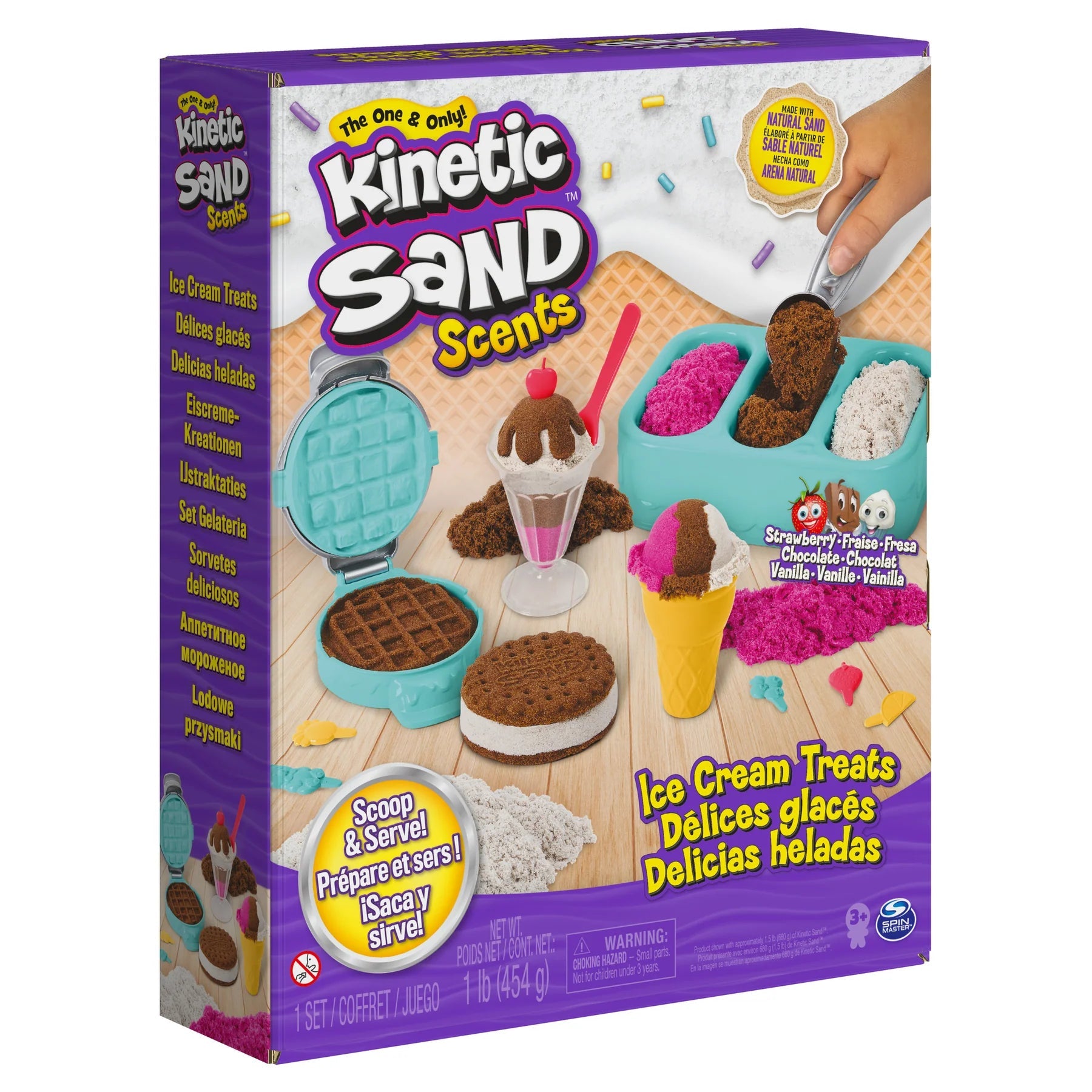 Kinetic Sand Single Container (Assorted Colours) - Kinetic Sand