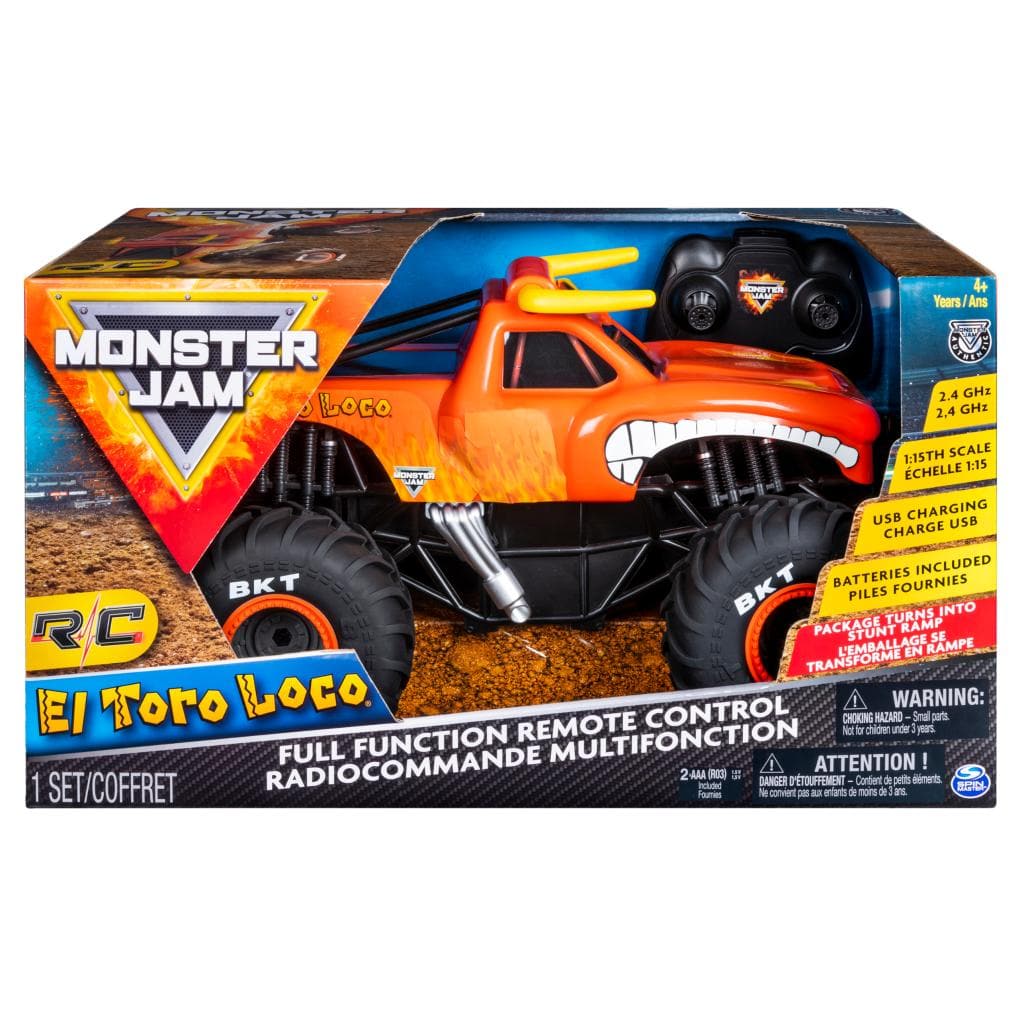 Monster Jam 1:64 Single Pack - Assorted - Cars, Trucks & Remote Control