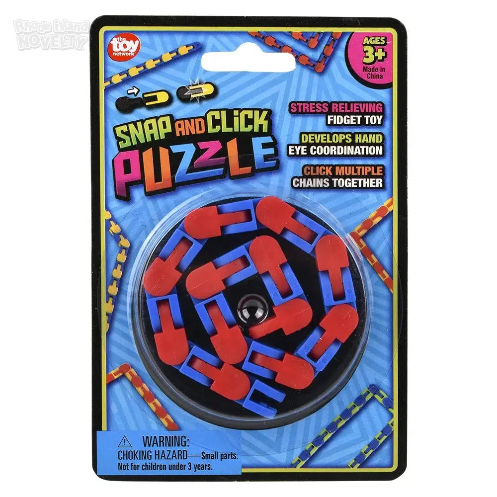 10.75" Snap & Click Puzzle Assorted Colors