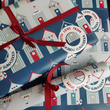 Personalised Wrapping Paper - Sea Side