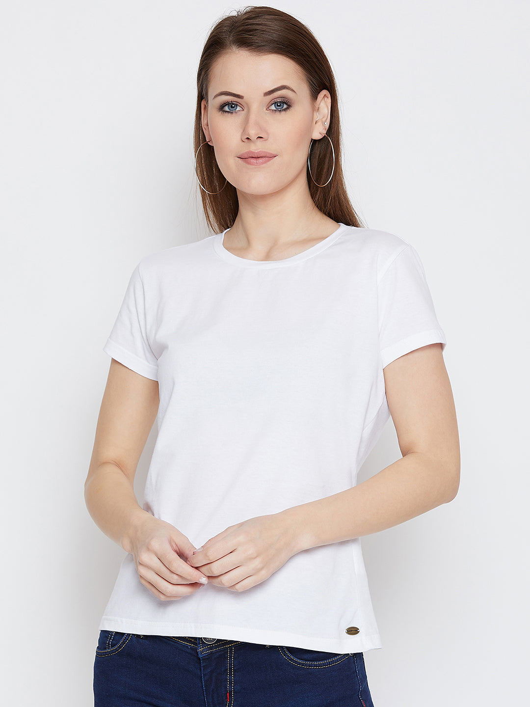 casual round neck t shirts