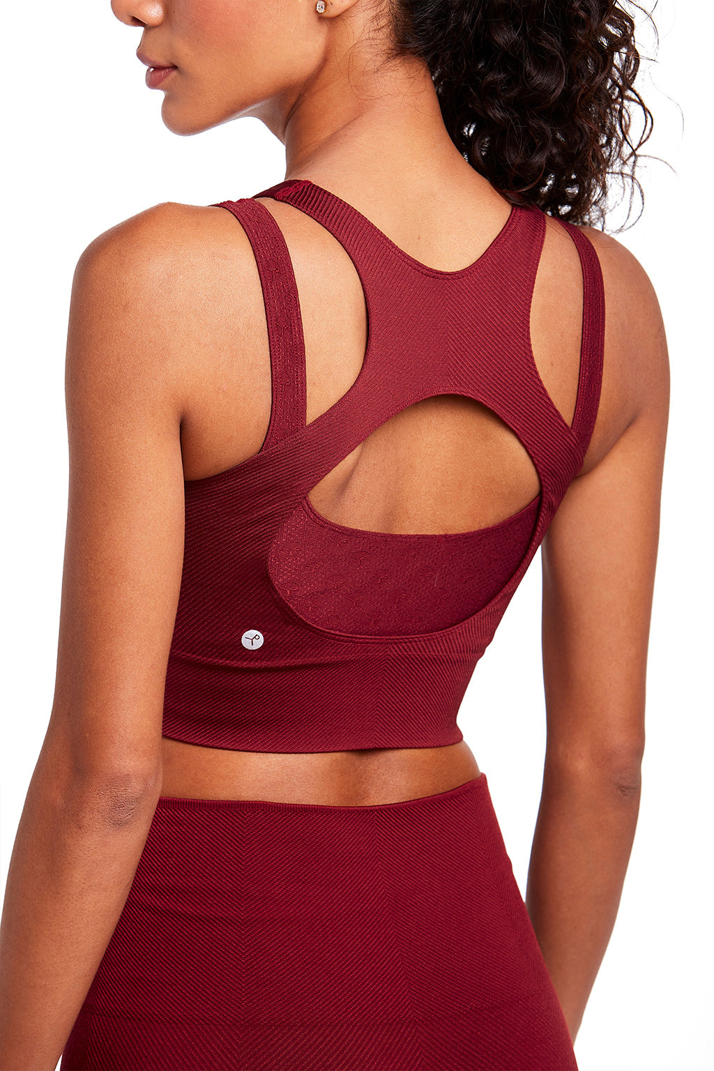 

Brazilian Sports Top Twill Bra with Double Layer -  Pacific
