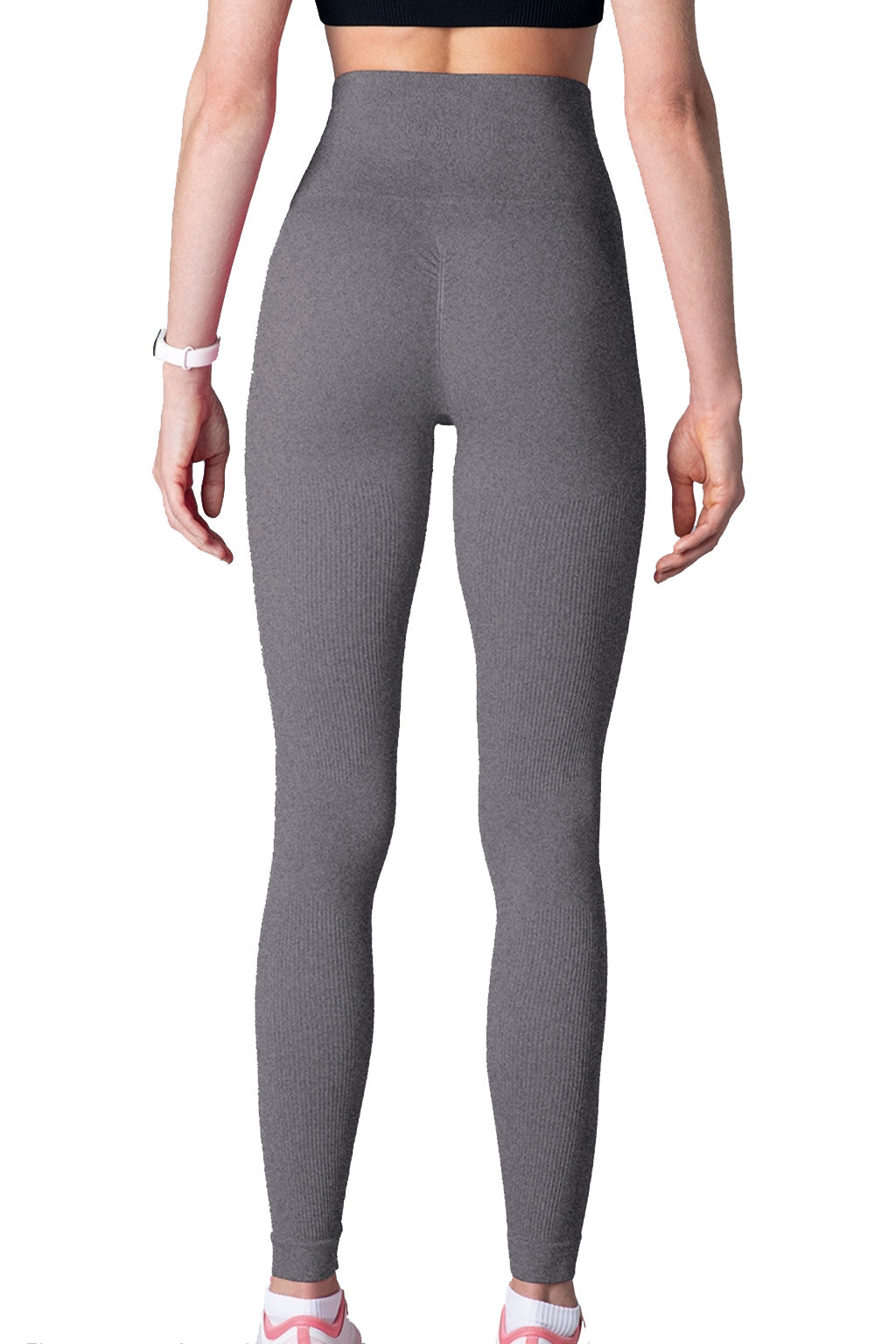 

Women' Leggings Pants Lift Butt High Waist Up -  Gray Blend