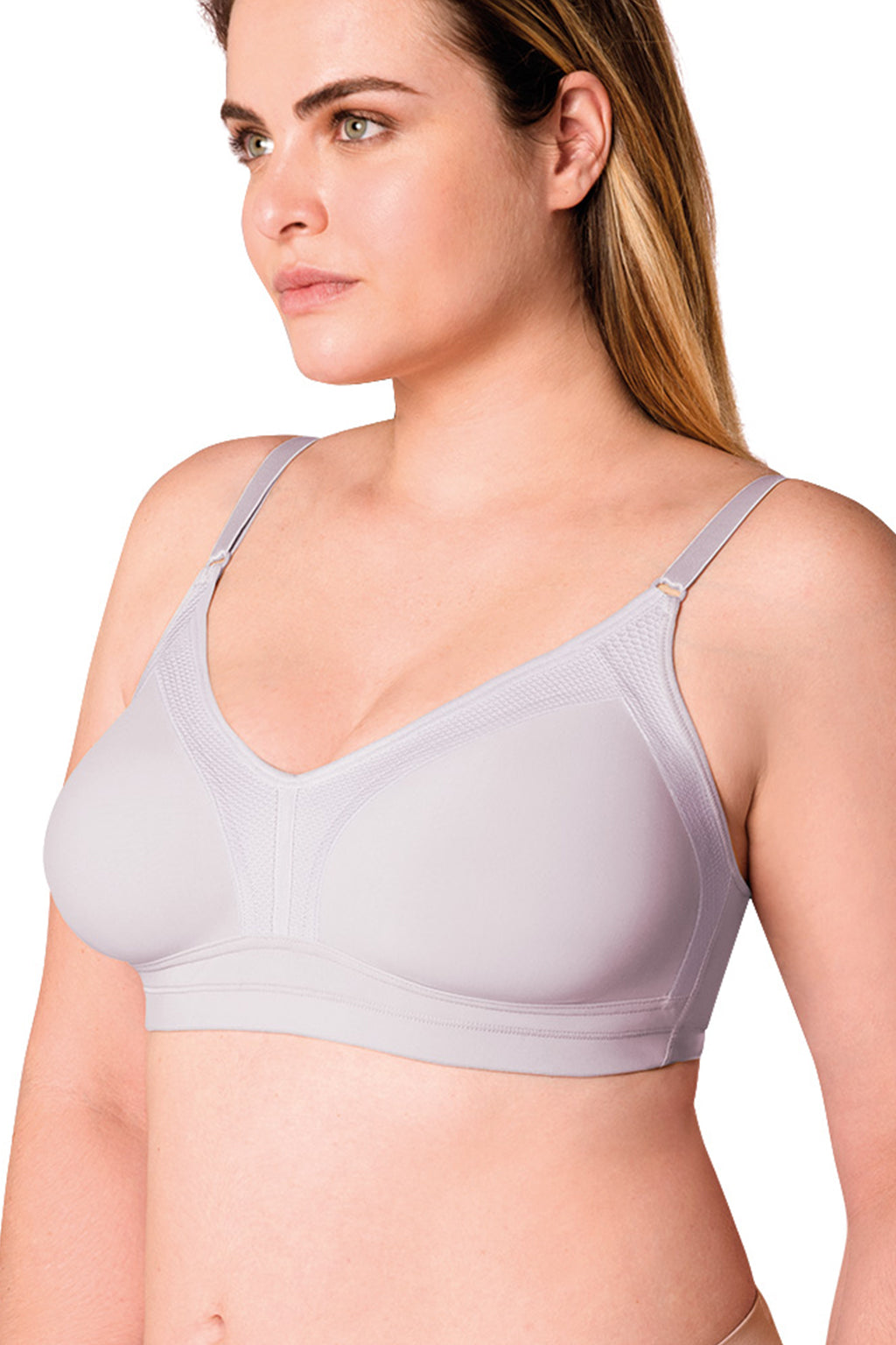 

Plus Size Firmer Rimless Ultra Molded Support Bra -  Black