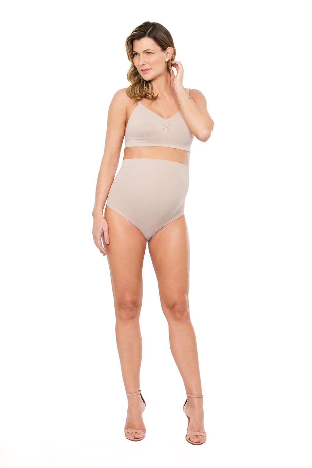 

High-Waist Pregnant Panties -  Balm