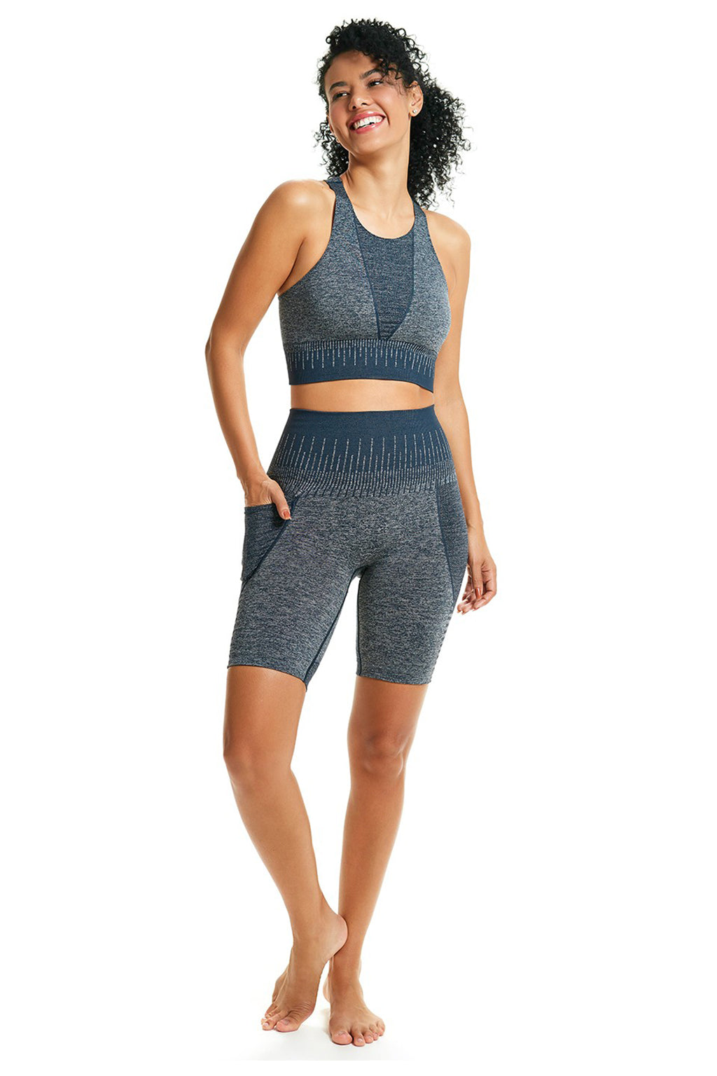 BASIC Fusion style Sport Legging with double and versatile waistband -  METRO BRAZIL