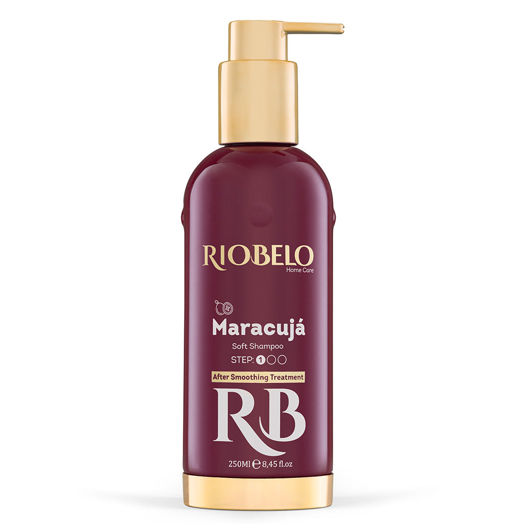 

Step 1 Home Care Soft Shampoo by RIOBELO - Maracuja FOR Normal and Curly Hair