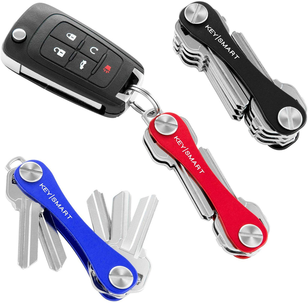 keysmart classic compact key holder and keychain organizer