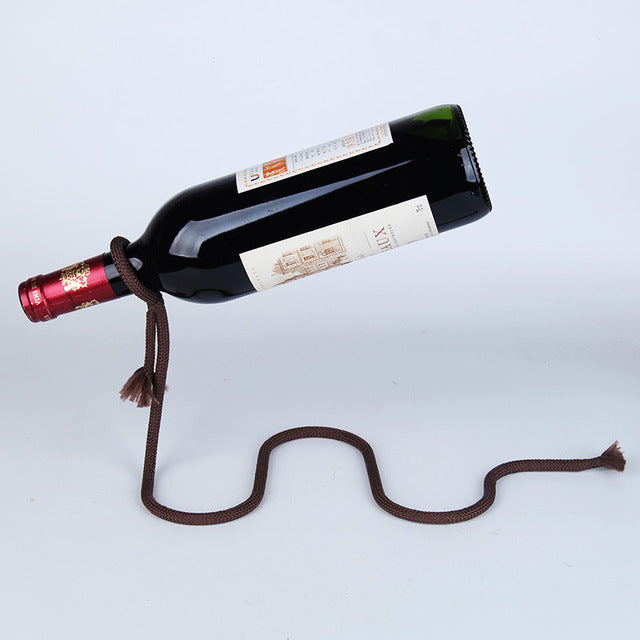 magic lasso wine bottle holder