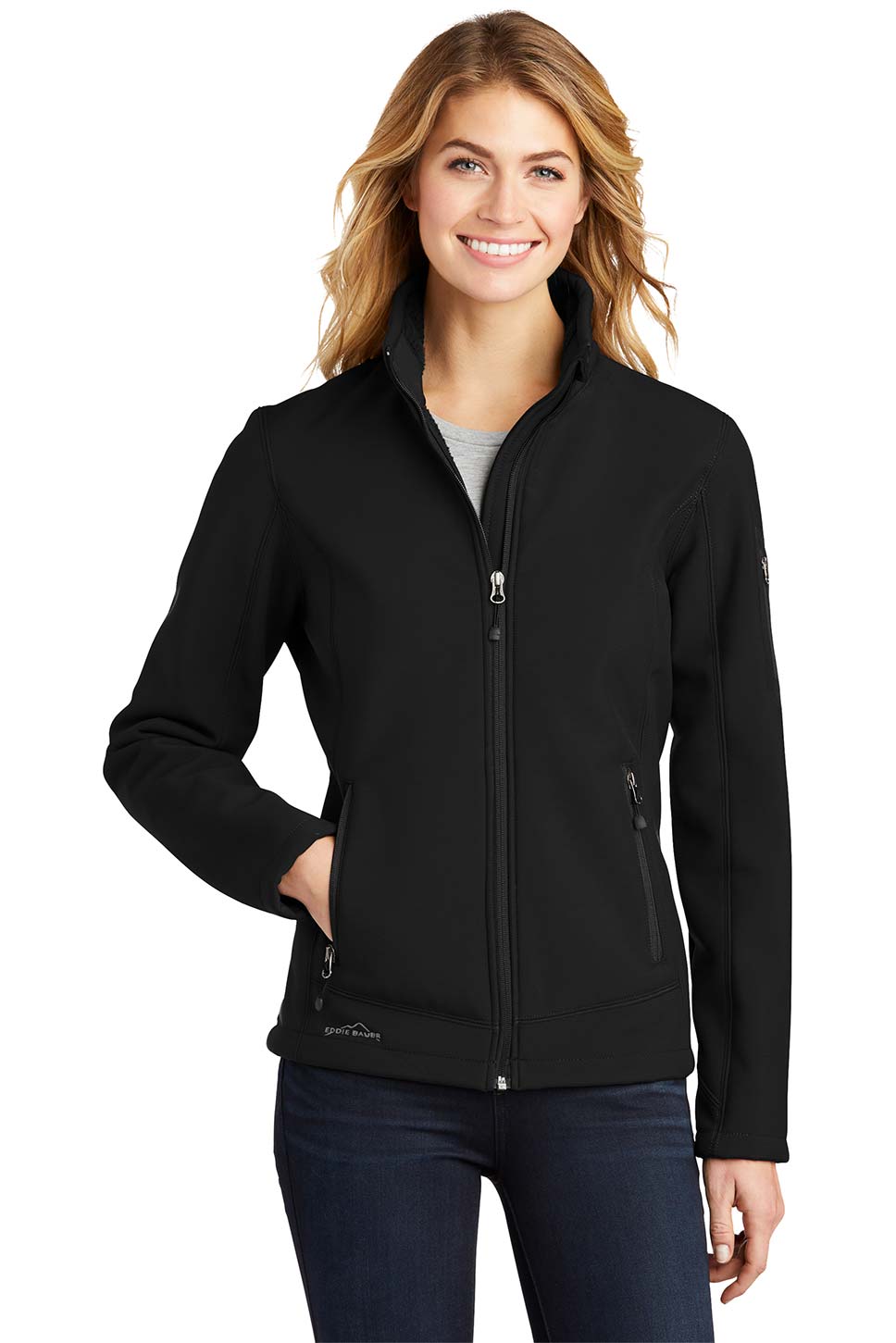 Eddie Bauer® Ladies Rugged Ripstop Soft Shell Jacket - EB535 - EMBROIDERED (Carrell Clinic)