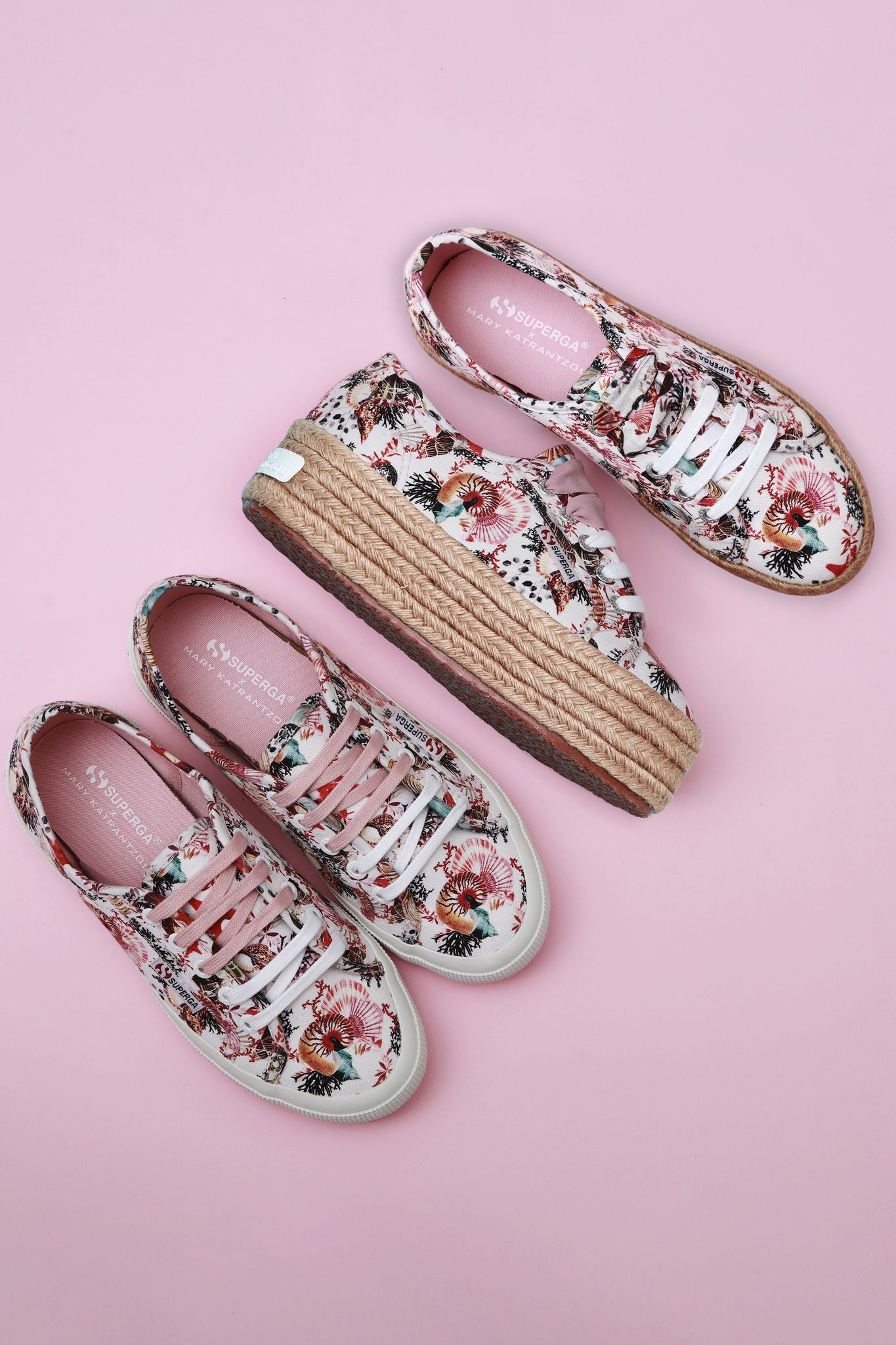 Superga x MK Espadrille Flatform 