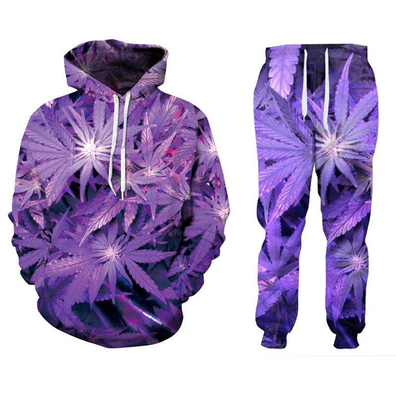 pot leaf sweatpants