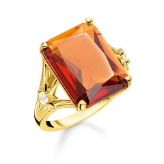 Orange Stone Ring by THOMAS SABO
