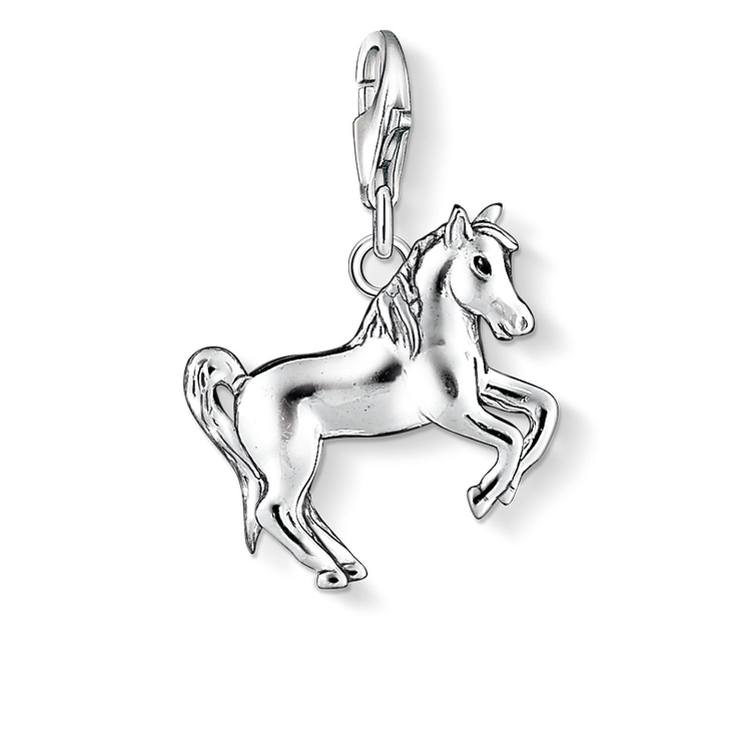 horse charm pendant sterling silver thomas sabo