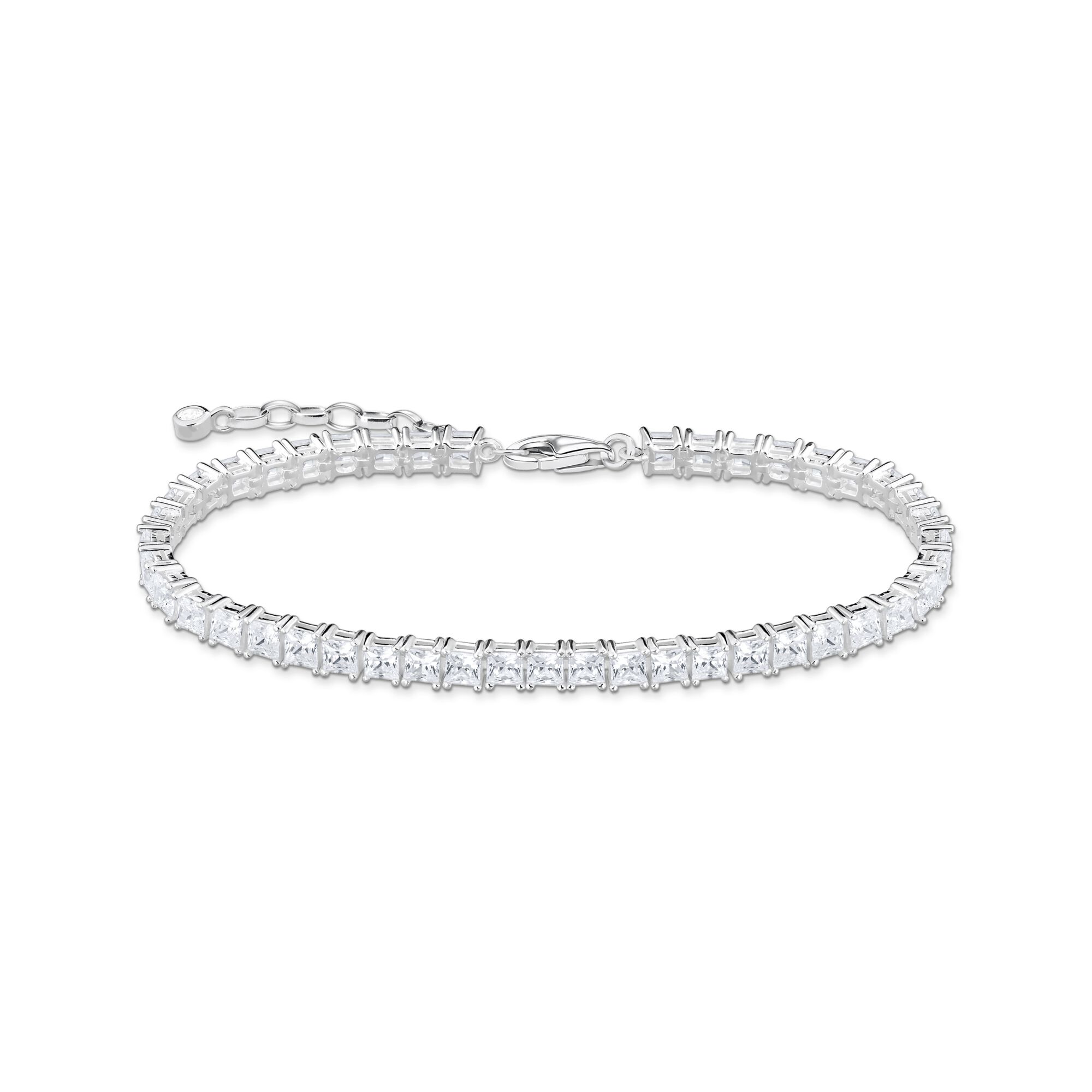 Thomas Sabo Tennis Bracelet Silver L19v (16 - 19 Cm)