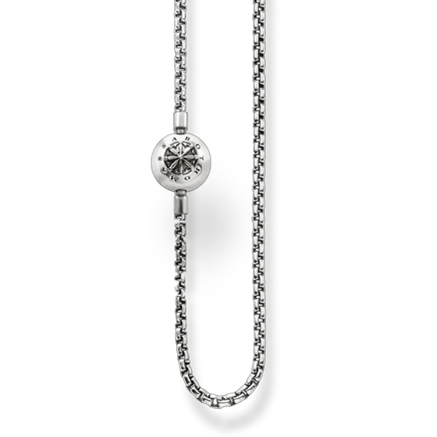 chain for karma beads "blackened" sterling silver 45 cm thomas sabo