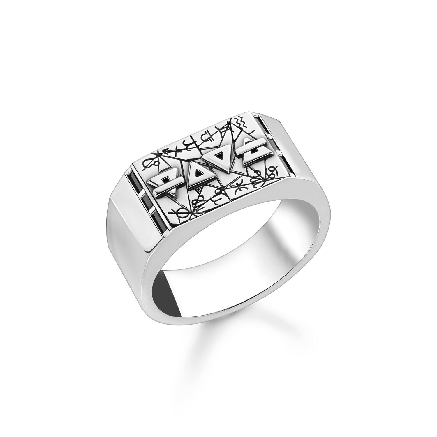 thomas sabo ring elements of nature silver size: 66