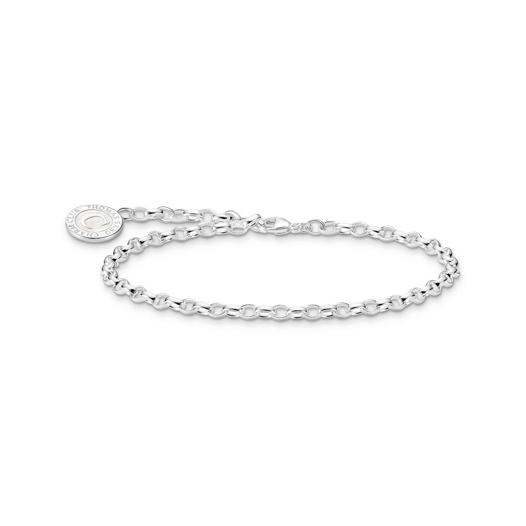 Charm bracelet with cold enamel silver - THOMAS SABO Australia product image