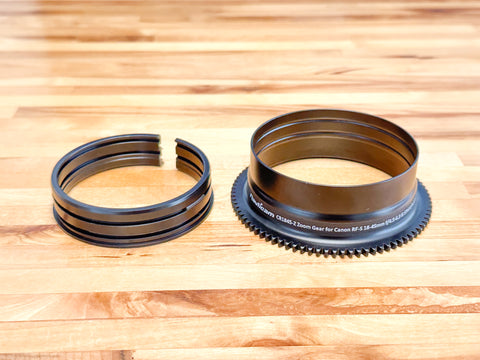 Zoom gear and C-ring