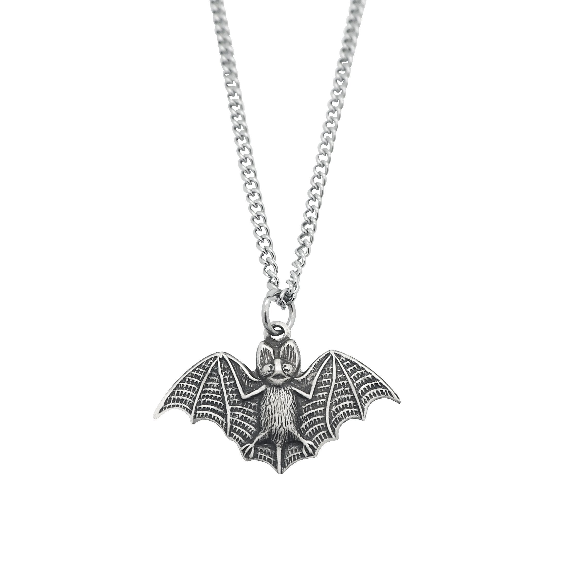 Bat Necklace – Empty Casket