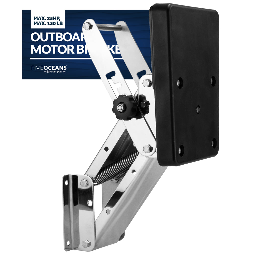 outboard motor bracket for sailboat