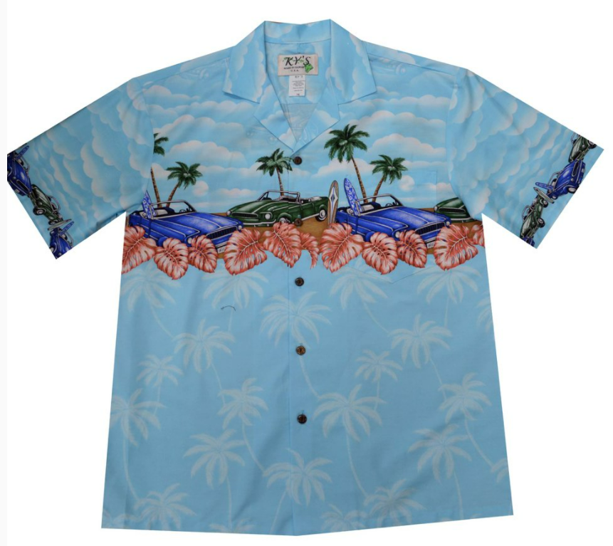 Muscle Car Paradise Hawaiian Shirt – CarShirts.com