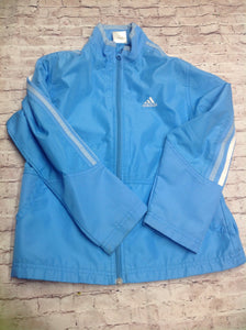 light blue adidas jacket