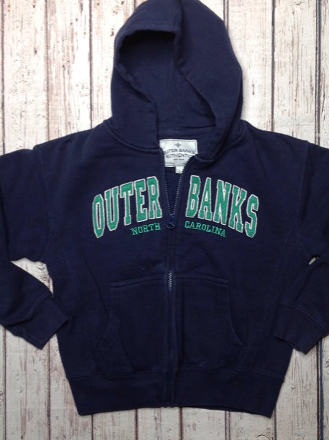 Outer banks zip up hoodie