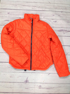 tommy hilfiger orange jacket