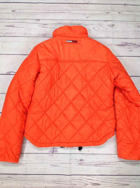 tommy hilfiger orange jacket