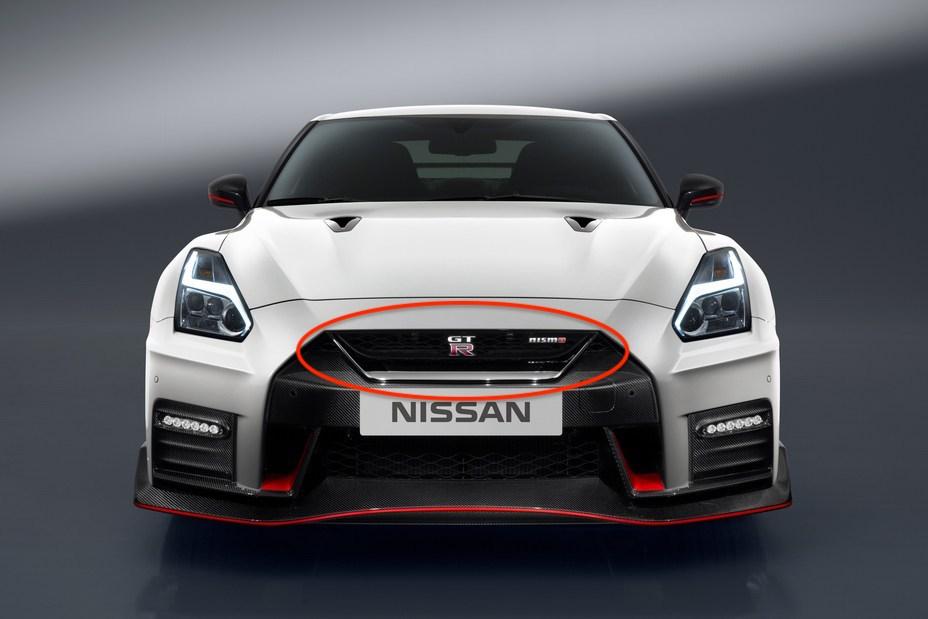 Nissan Oem Front Bumper Upper Grille 17 R35 Gtr Nismo Edition Sp Engineering