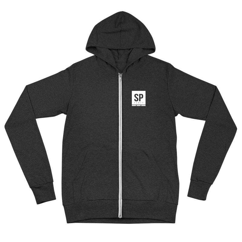 SP Power Unisex zip hoodie