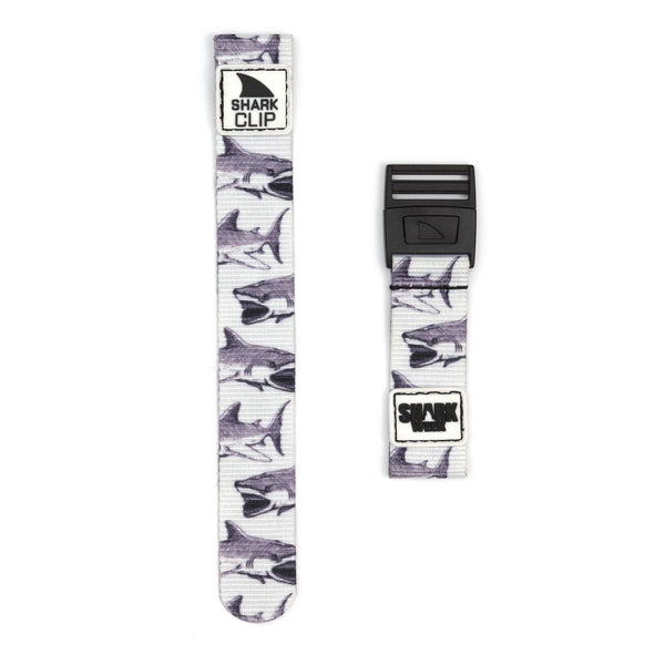 Shark Classic - Strap Kit - Clip - SHARK WEEK GREAT WHITE - Freestyle USA