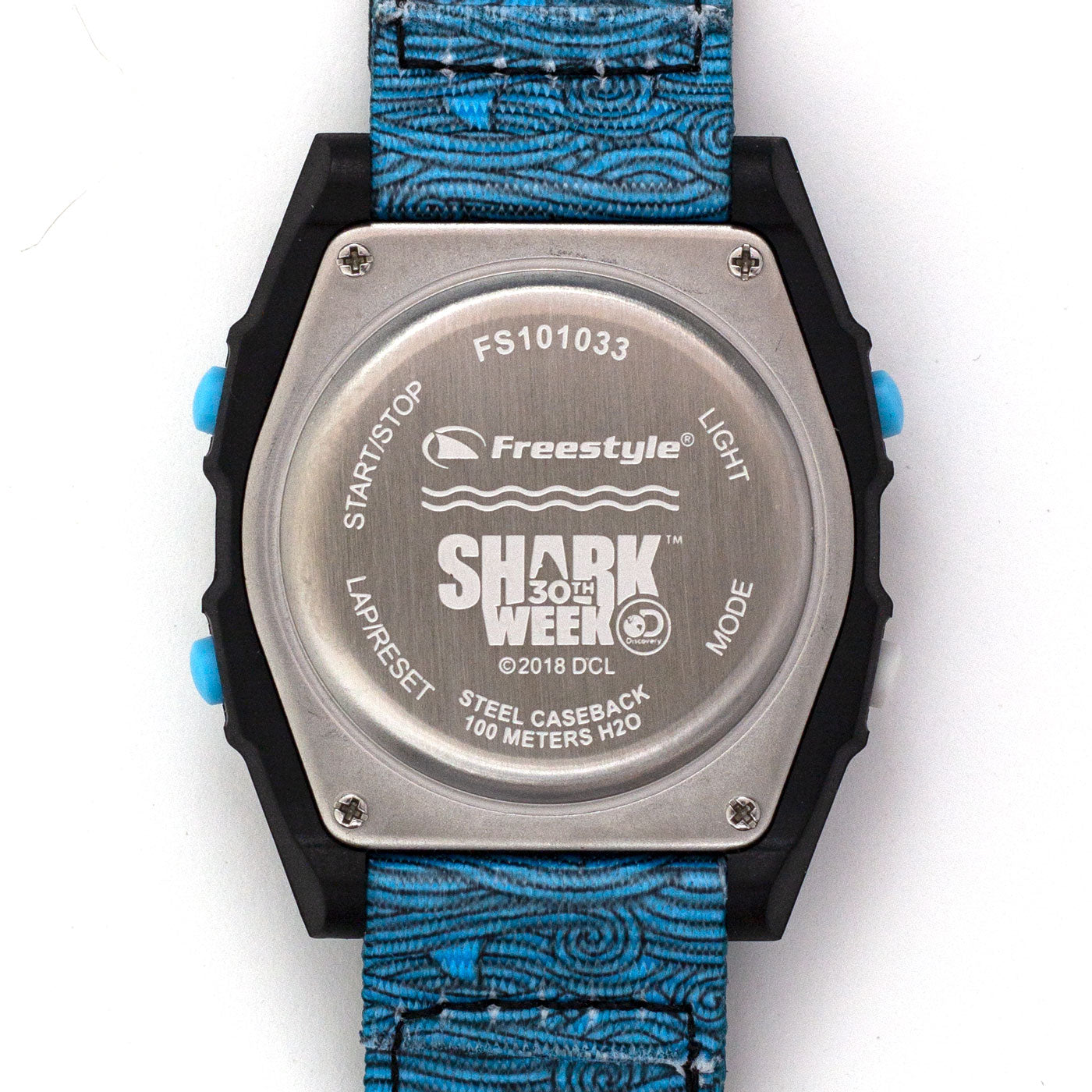 Freestyle Watches Shark Classic Leash Shark Week Blue Fin Unisex Watch