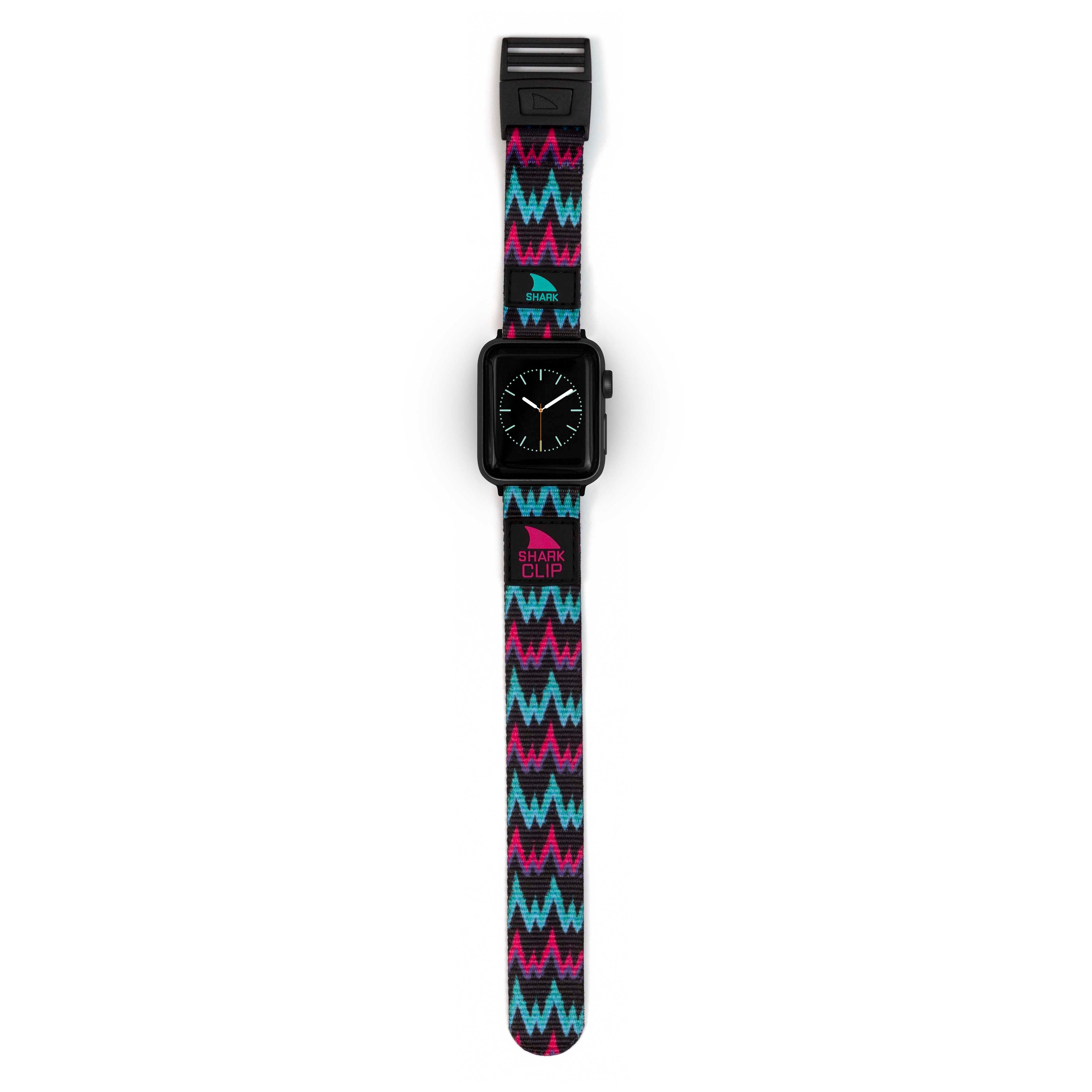 APPLE WATCH™ CLIP STRAP SHARK WEEK TRIBAL MONO - Freestyle USA