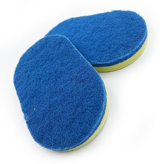 blue cleaning sponge