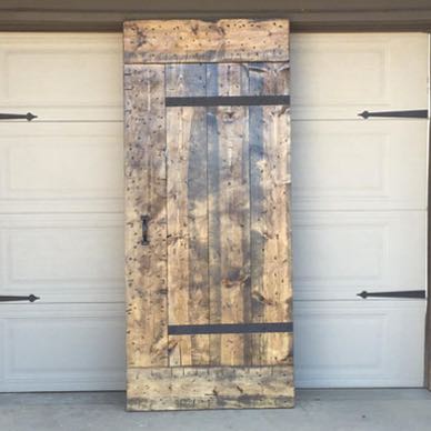 Black Industrial Barn Door – customslidingbarndoors