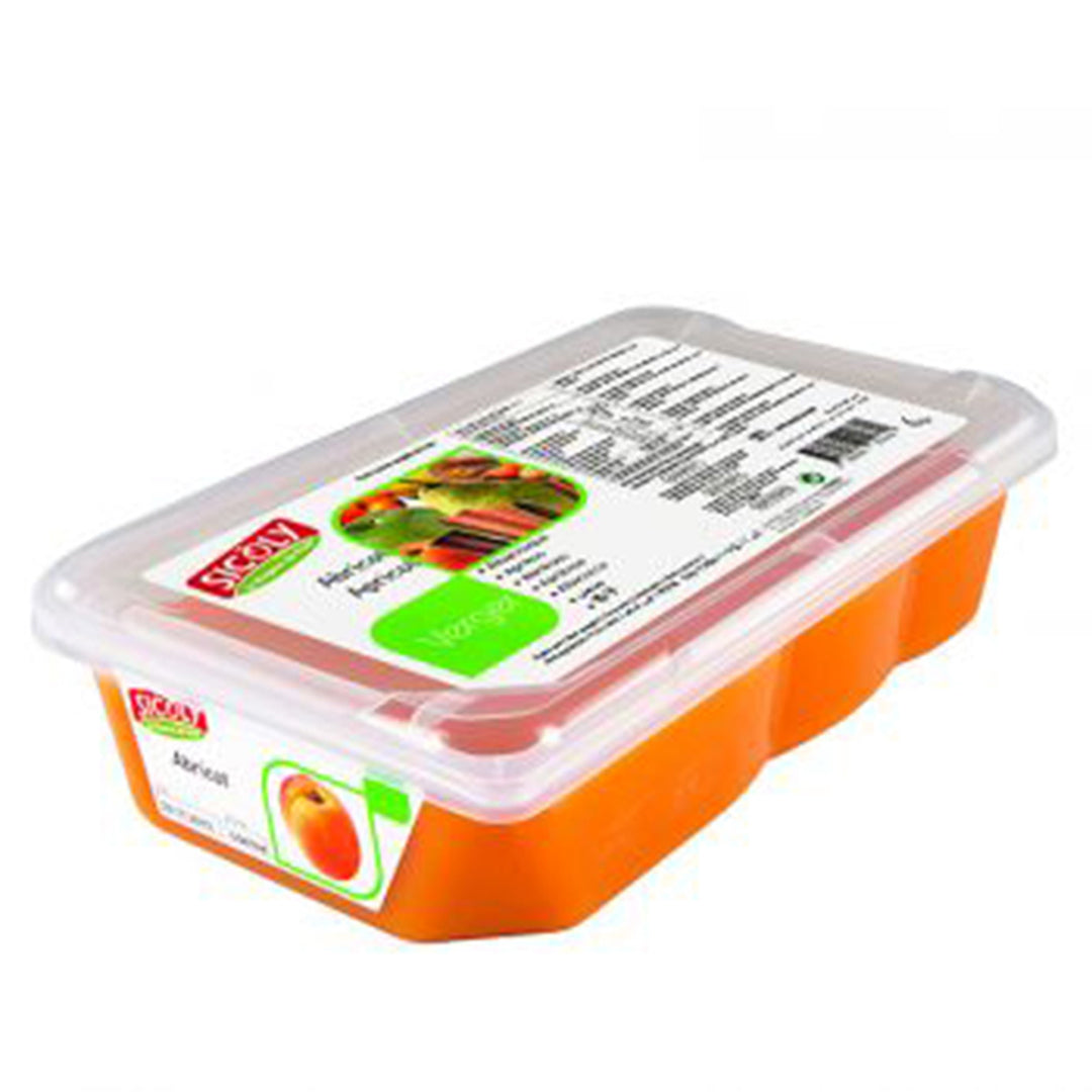 Frozen Apricot Fruit Puree 1 kg Papagino Frozen Apricot Fruit Puree 1 kg