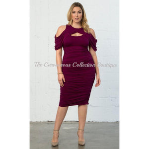 kiyonna ruched dress