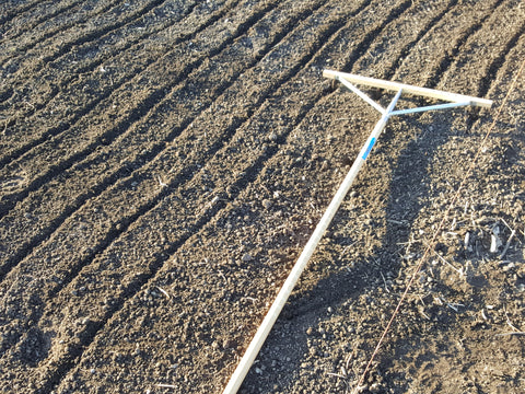 striking furrow patterns for planting