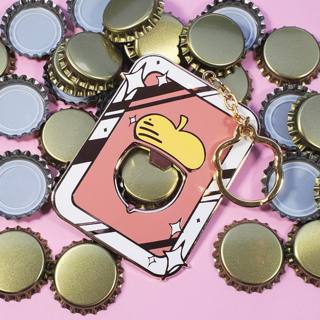 Pink Friend Bottle Opener 