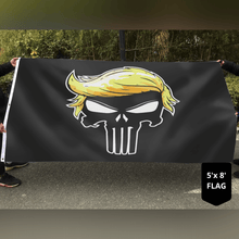 Load image into Gallery viewer, Trump Punisher Flag