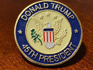 trump presidential pin