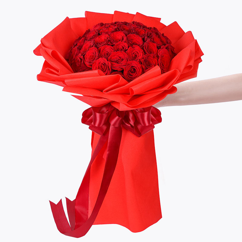 50 Red Roses | Flower Bouquet