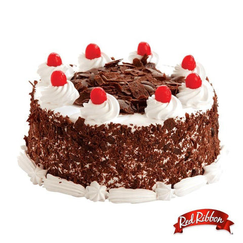 rocky road cake red ribbon