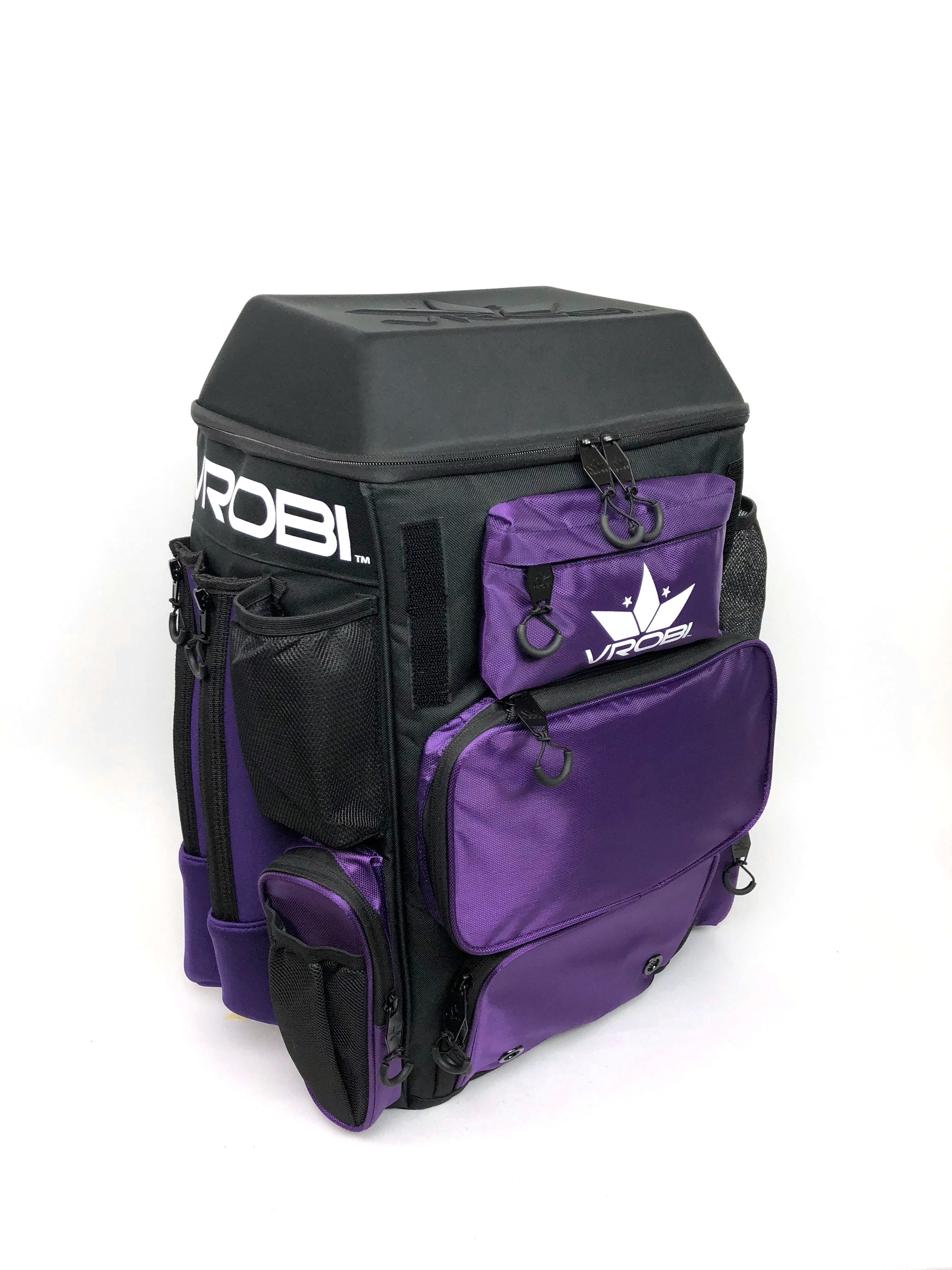 purple bat bag