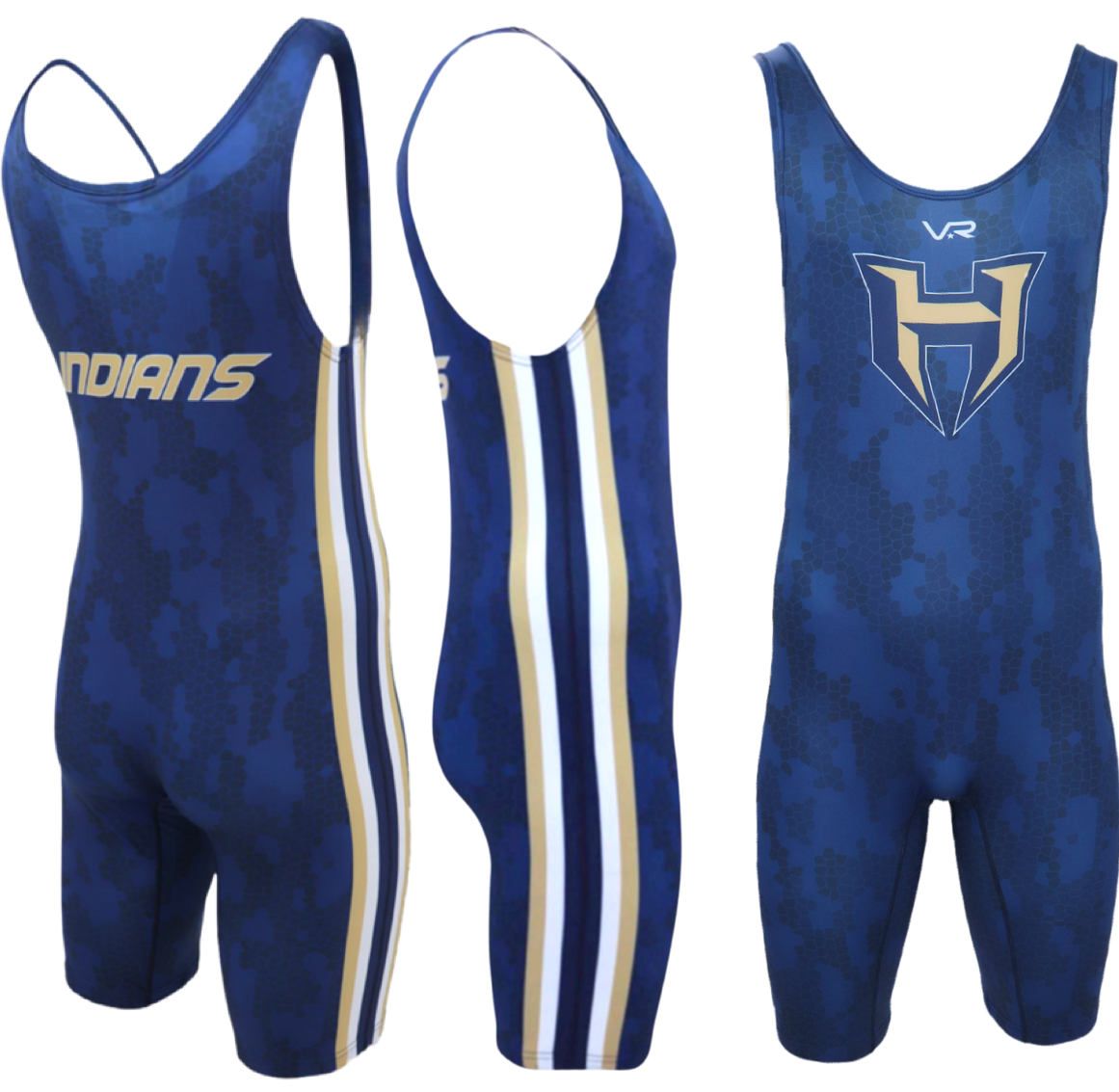 Custom Sublimated Full Dye Wrestling Singlet